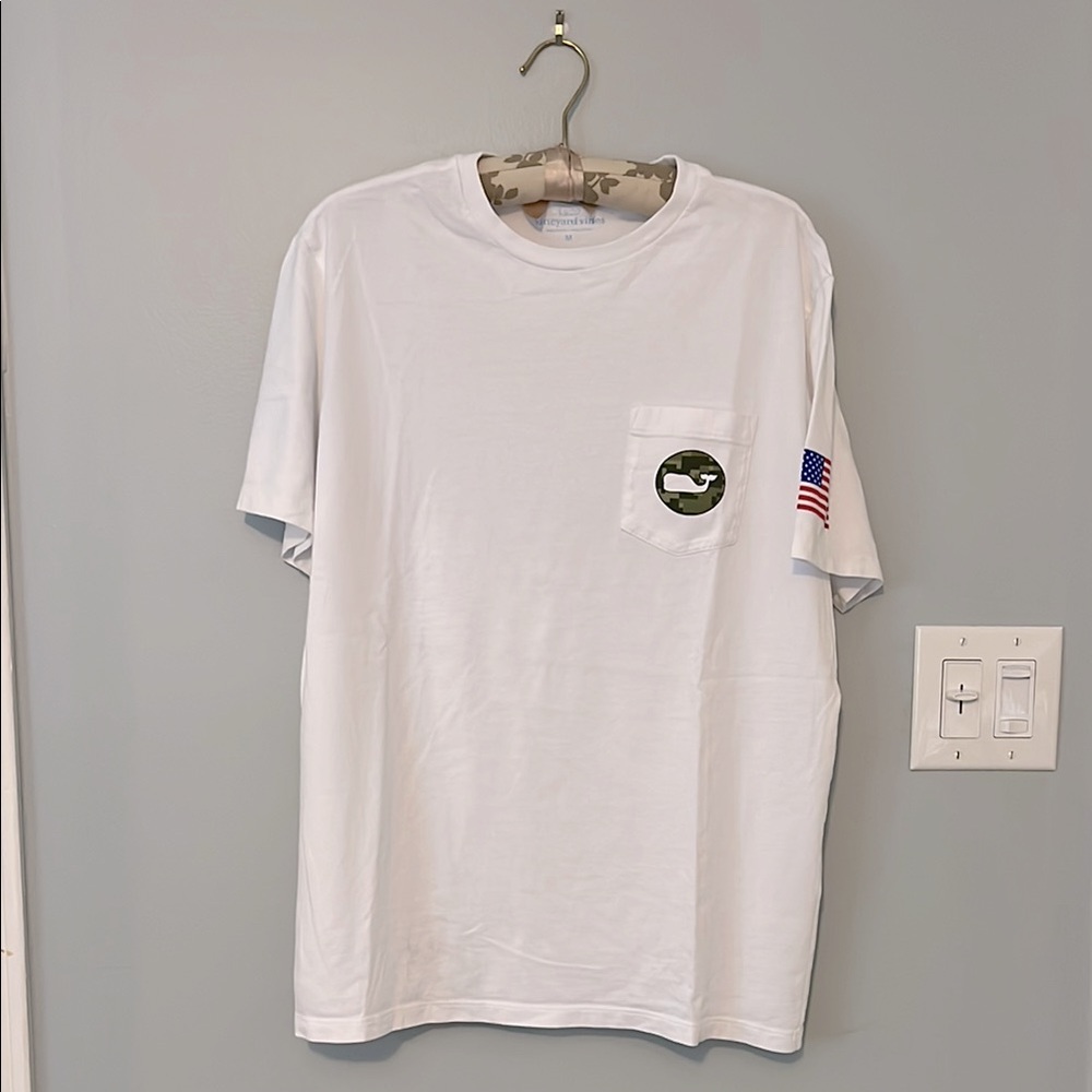 Vinyard Vines military camo shirt